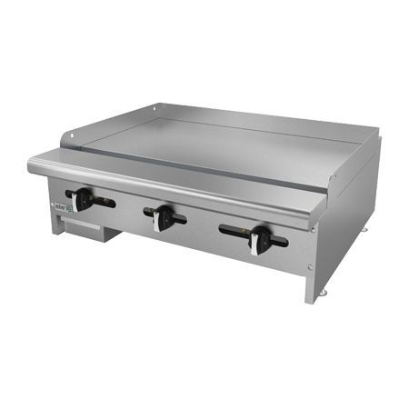 plancha-lisa-a-gas-con-placa-de-5-8-aemg-36-restaurant-line-asber