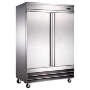 Refrigerador Vertical 2 Puertas Solidas Abatibles RV-24 Kreppsland